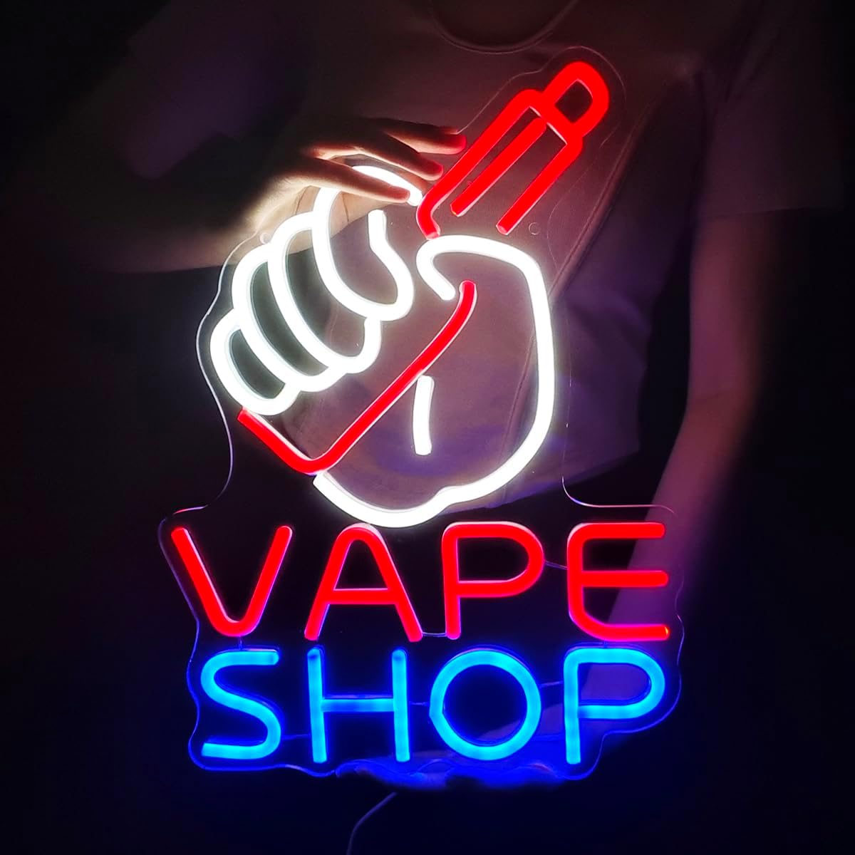 Vaping Store - VAPE Shop Neonschild für Rauchershop LED-Leuchtschild