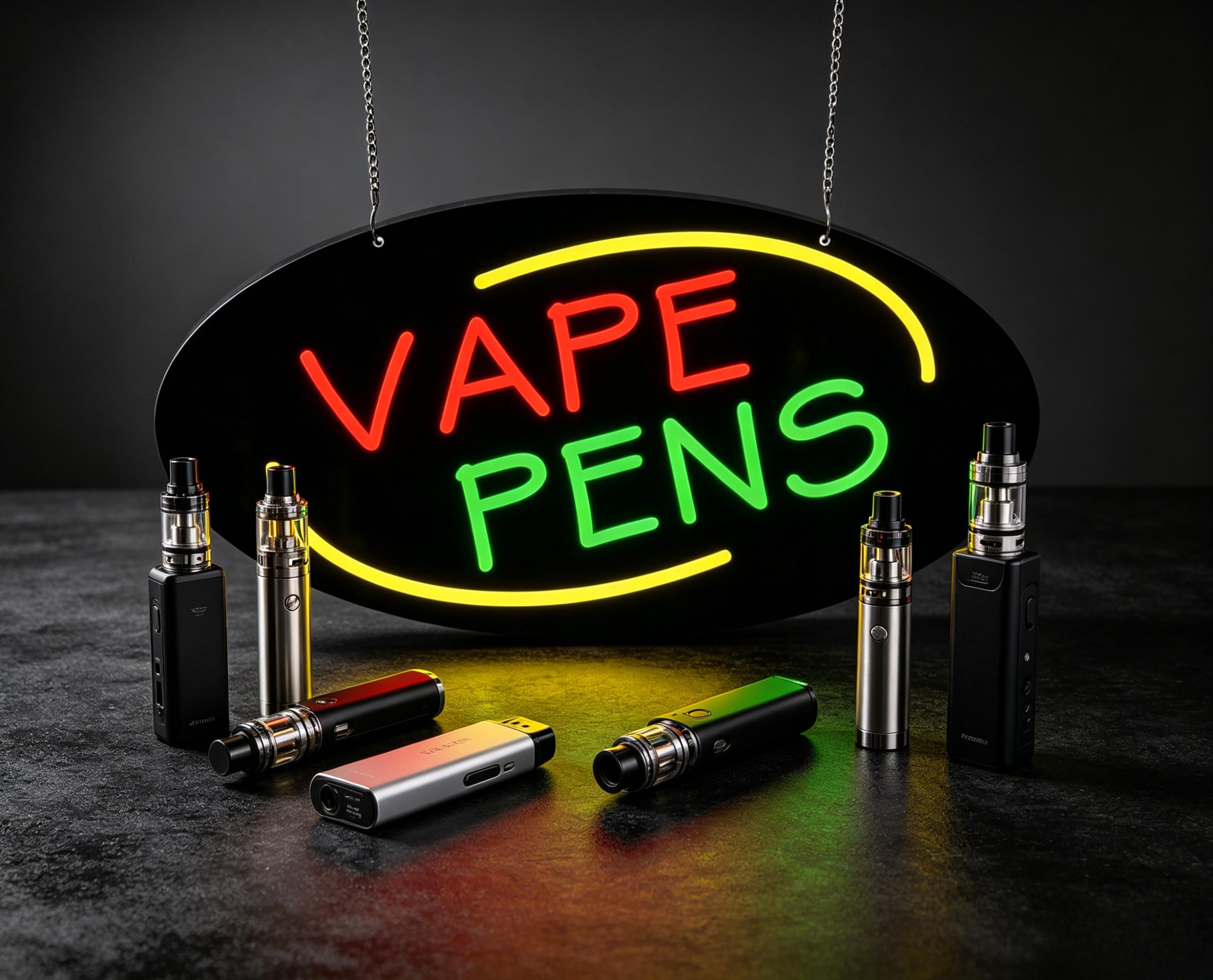 Vape Pens Neon-Schild Dimmbare – Vaping Store Bewertung und Preis