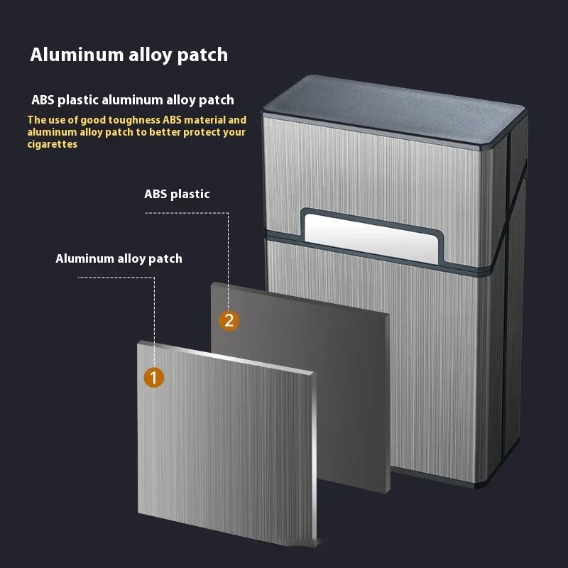 Tragbares, schlankes Aluminium – Smoking & Vaping Accessories Bewertung und Preis