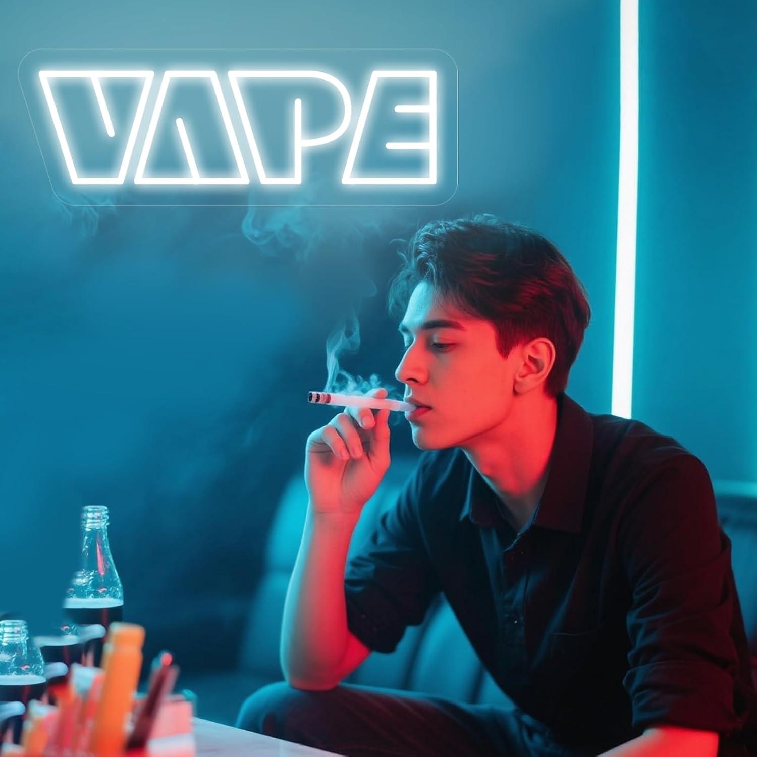 VAPE Neon-Schild USB Dimmbares – Vaping Store Bewertung und Preis
