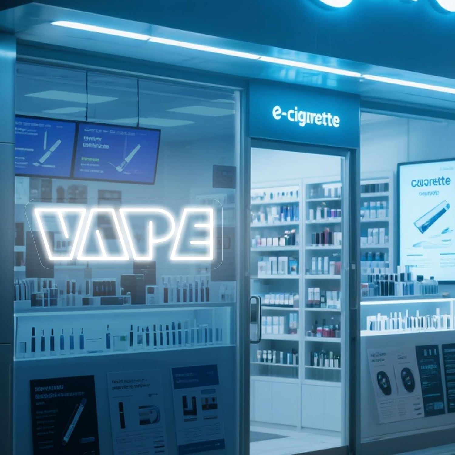 VAPE Neon-Schild USB Dimmbares – Vaping Store Bewertung und Preis