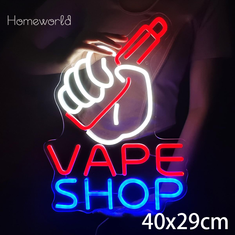 VAPE Shop Leuchtreklame für Sm – Vaping Store Bewertung und Preis