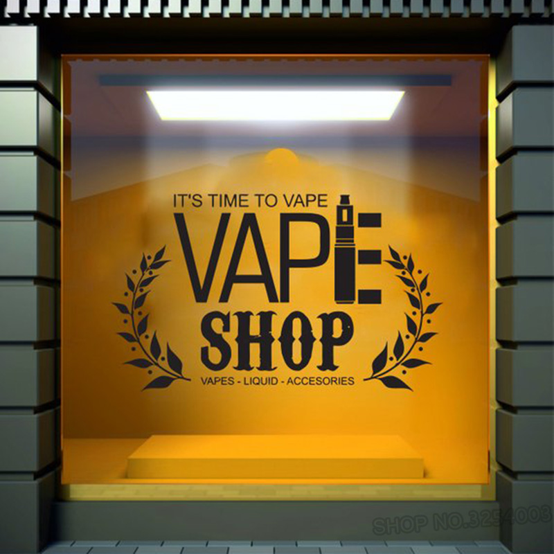 Vape Shop Worte Wand Aufkleber – Vaping Store Bewertung und Preis