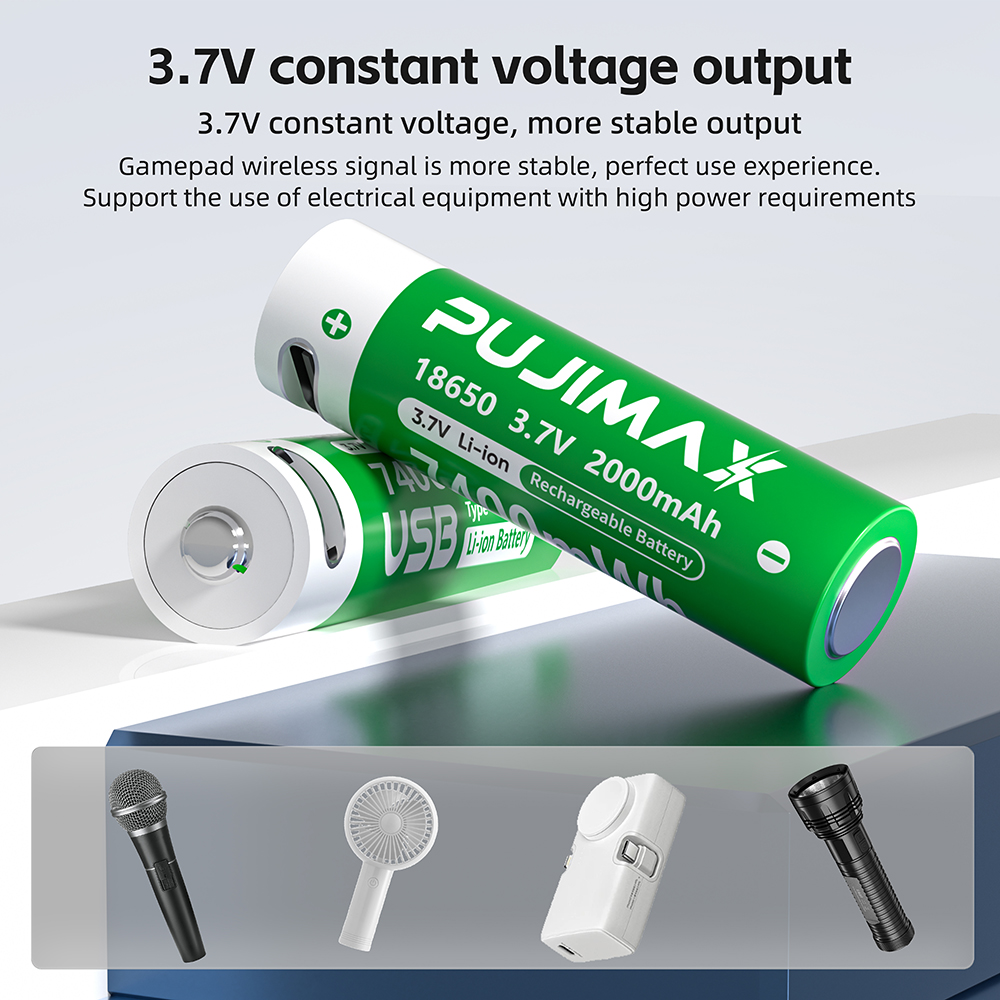 PUJIMAX 1–24 Stück 18650-Akku, – Vape Battery 18650 Bewertung und Preis