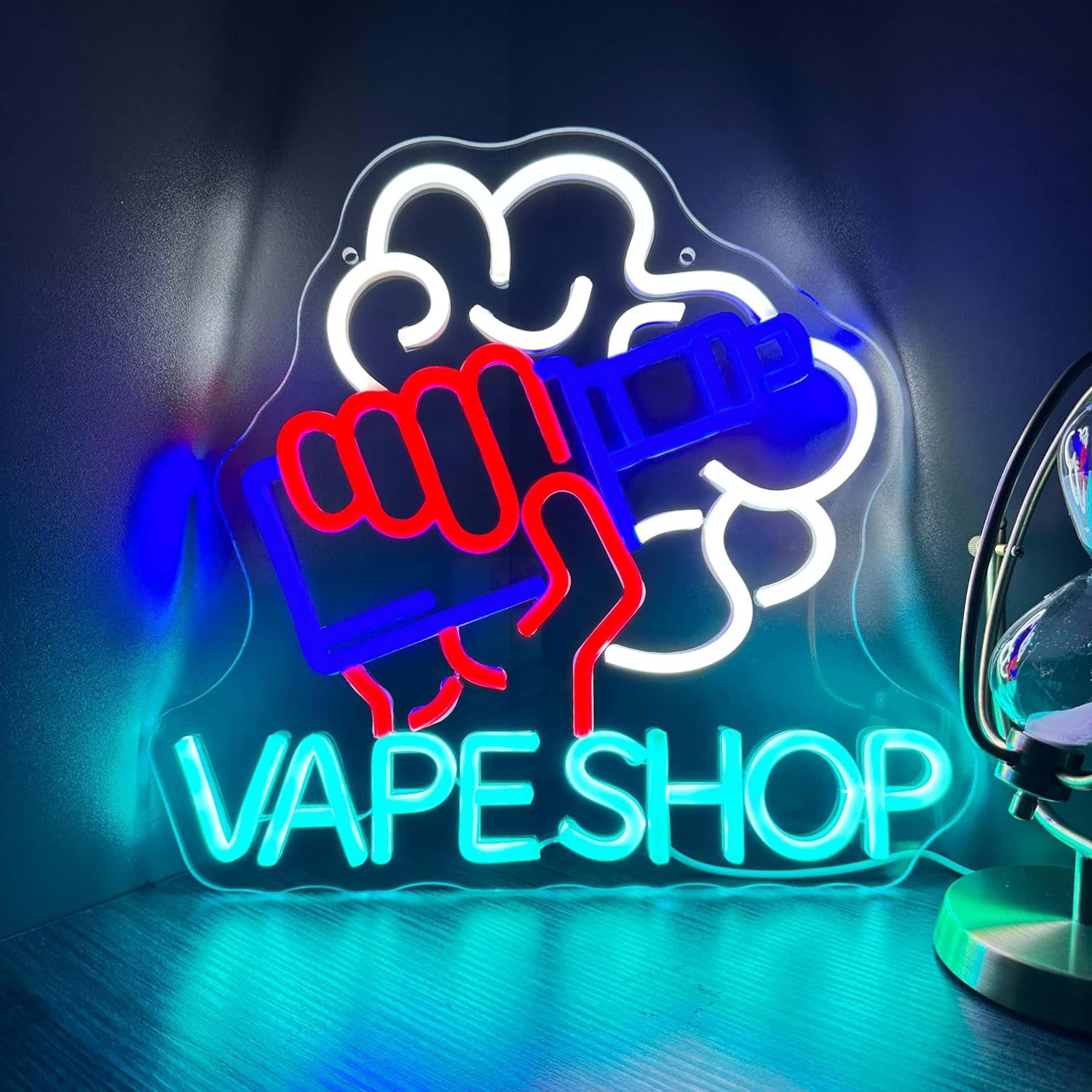 Vape Shop Leucht reklamen LED  – Vaping Store Bewertung und Preis